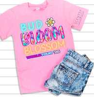 Bud, Bloom, Blossom - World Tour '25 Light Pink Shirt