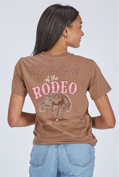 Simply Southern®  Short Sleeve - Sweetheart of the Rodeo