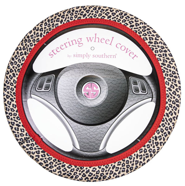 Simply Southern® Steering Wheel Cover - Leopard