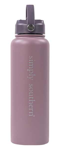 Simply Southern - 40 Ounce Water Bottle- Mauve