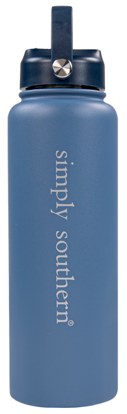 Simply Southern - 40 Ounce Water Bottle - Navy
