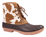 Simply Southern - Duck Boots -  Cow