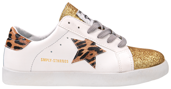 Simply Southern - Fancy Like Sneakers -  Gold