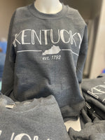 Kentucky Established 1792 Charcoal Sweatshirt