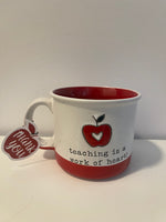 Teacher Mug - Teaching is a Work of Heart