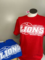 Lewis County Basketball Tshirt